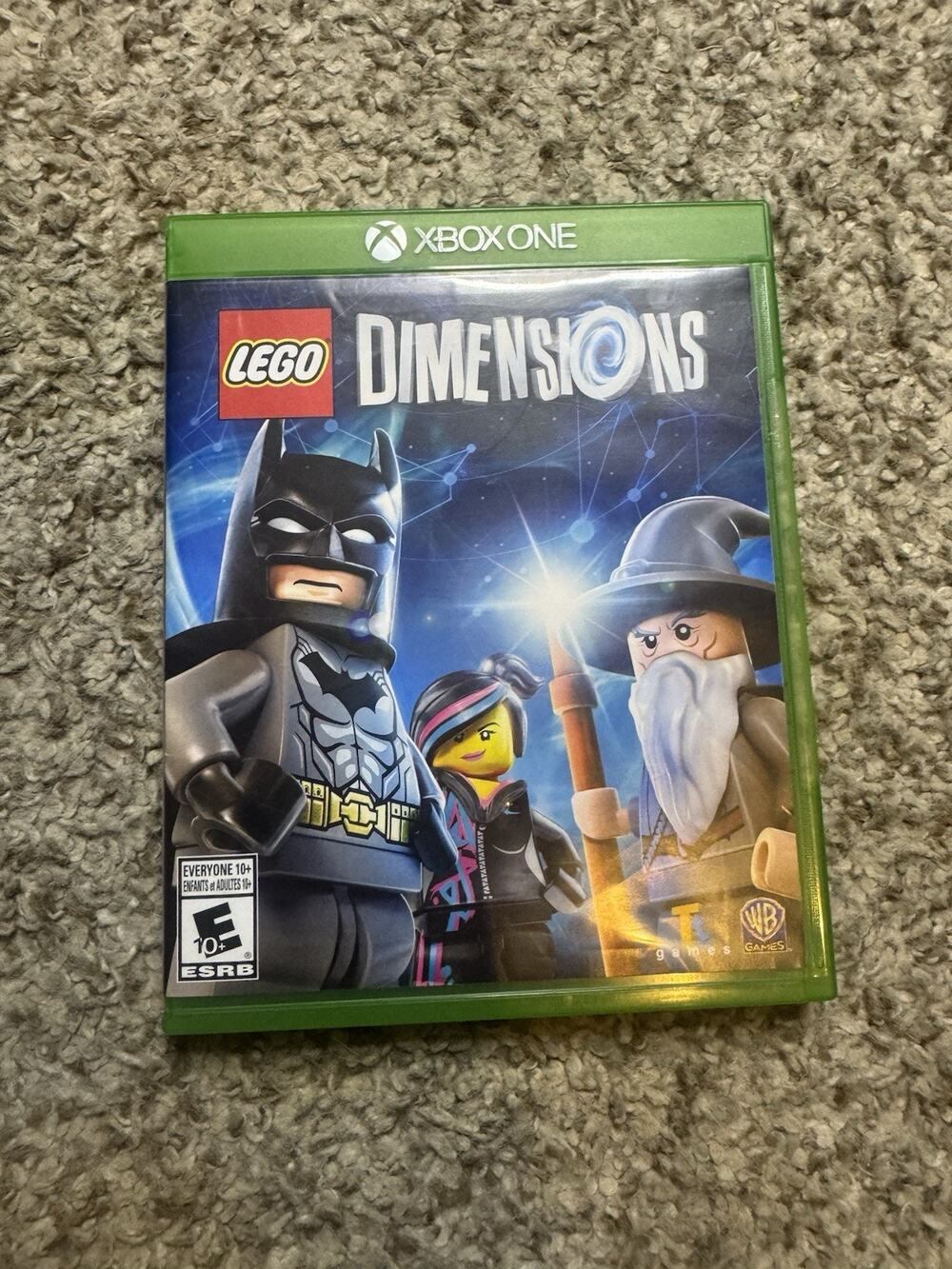 LEGO Dimensions Xbox One Complete CIB Game Disc Manual Tested